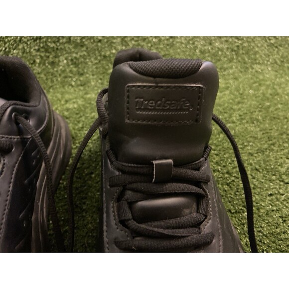 Tredsafe Slip Resistant Leather Shoes Men’s Size 11 Black Walking Sneakers main image 5